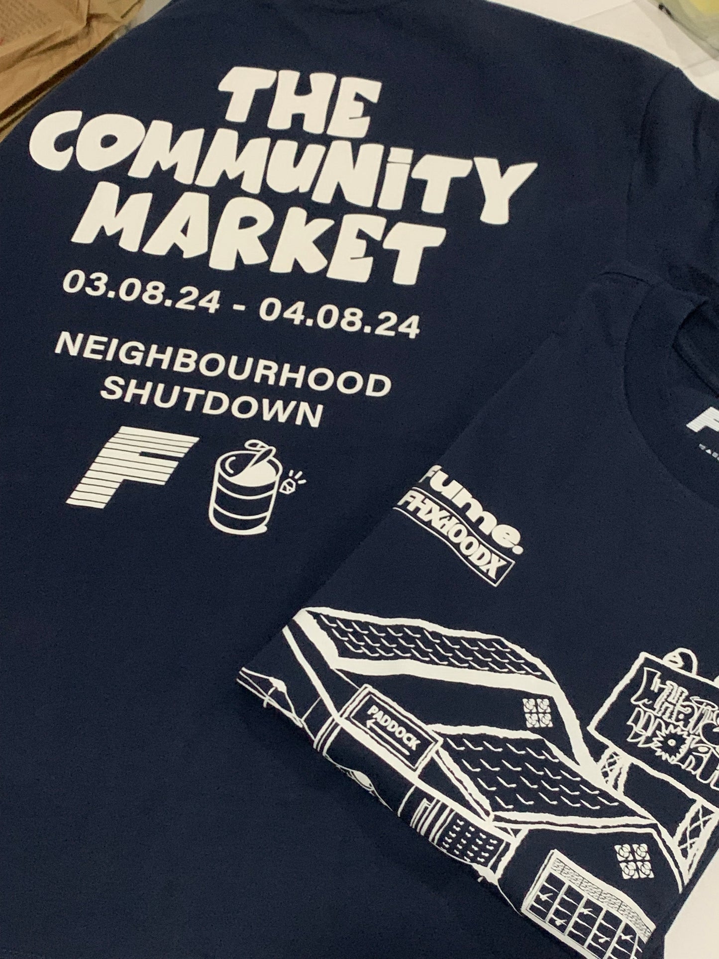 THE COMMUNITY MARKET x FHX Tee