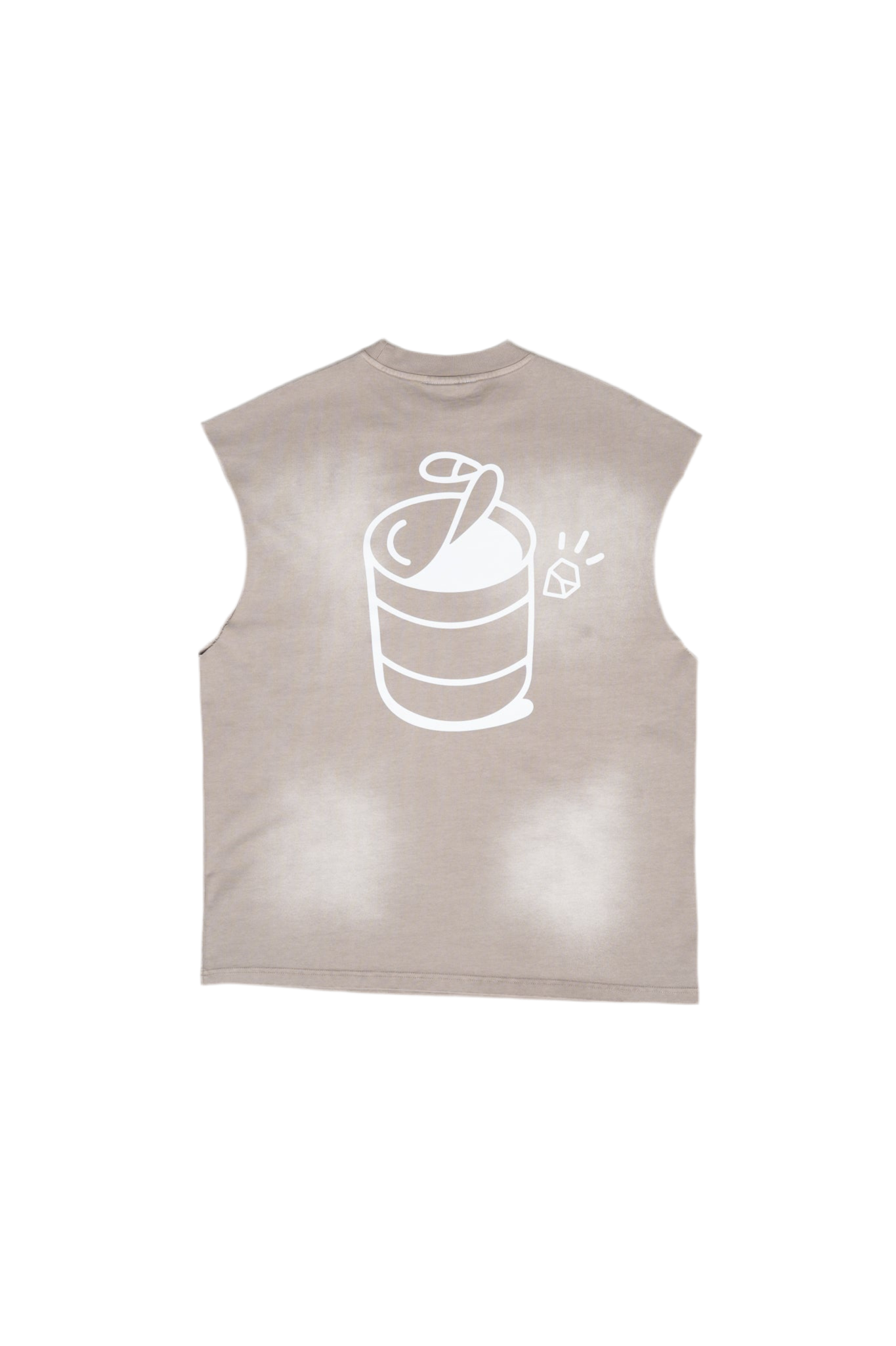 Ashes Sleeveless Tin tee