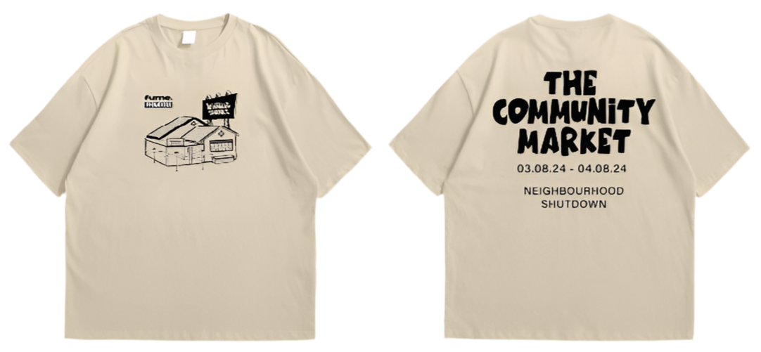THE COMMUNITY MARKET x FHX Tee