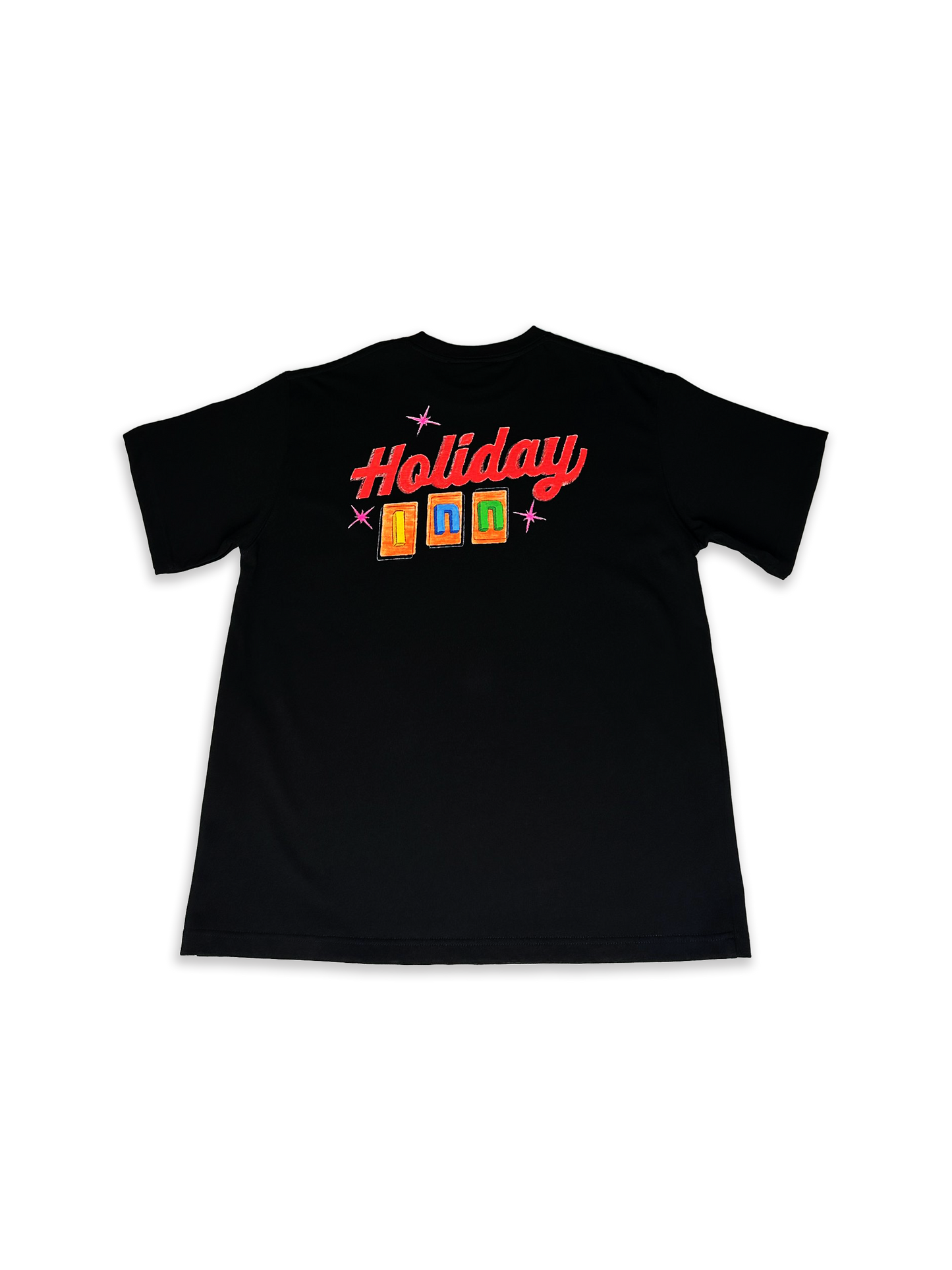 HOLIDAY-INN x HdPc Tee Black