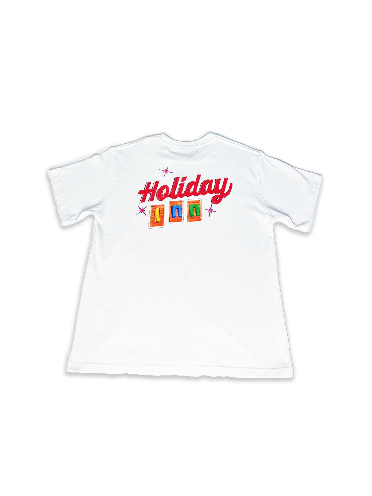 HOLIDAY-INN x HdPc Tee White