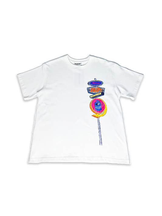 HOLIDAY-INN x HdPc Tee White
