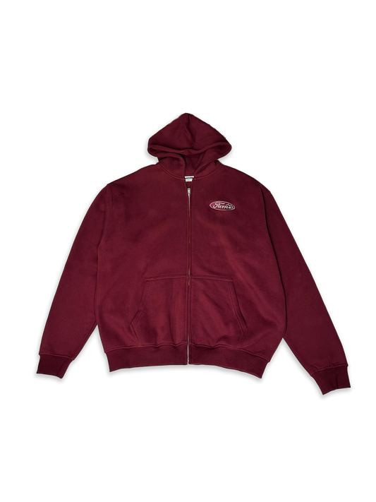 MERLOT Fogo Zipped Hoodie