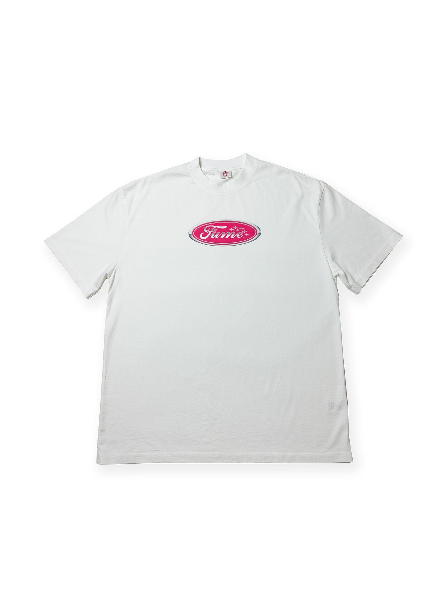 Fogo Tee White/Pink