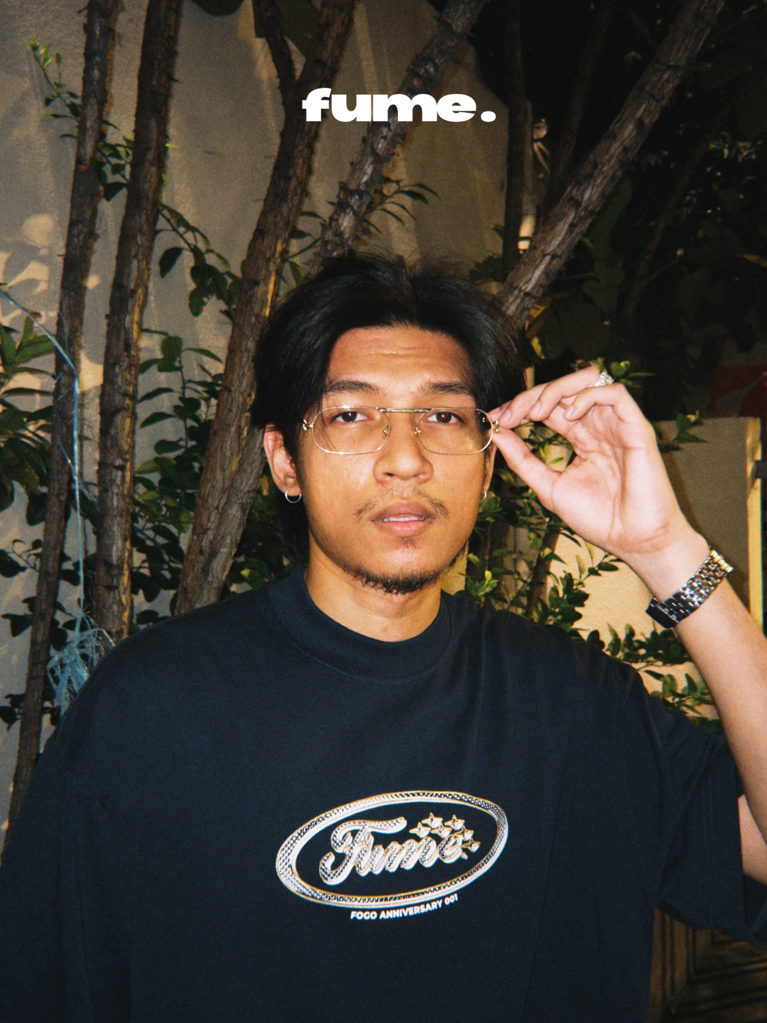 FOGO ANNIVERSARY:001 Tee Navy