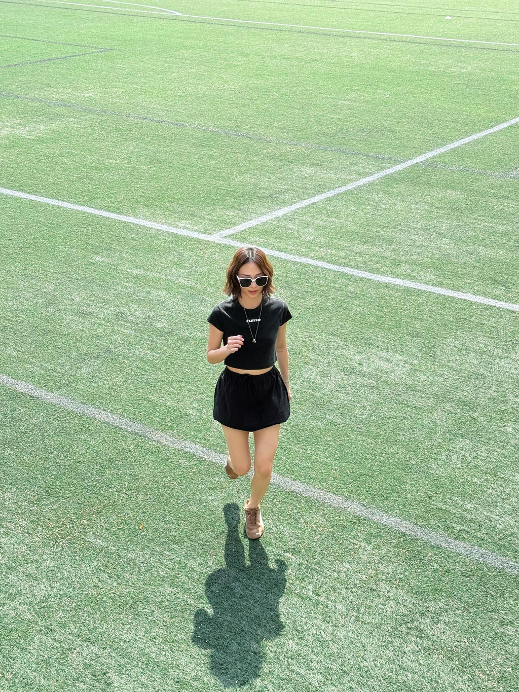 FUME:CODE Baby Tee Black (W)