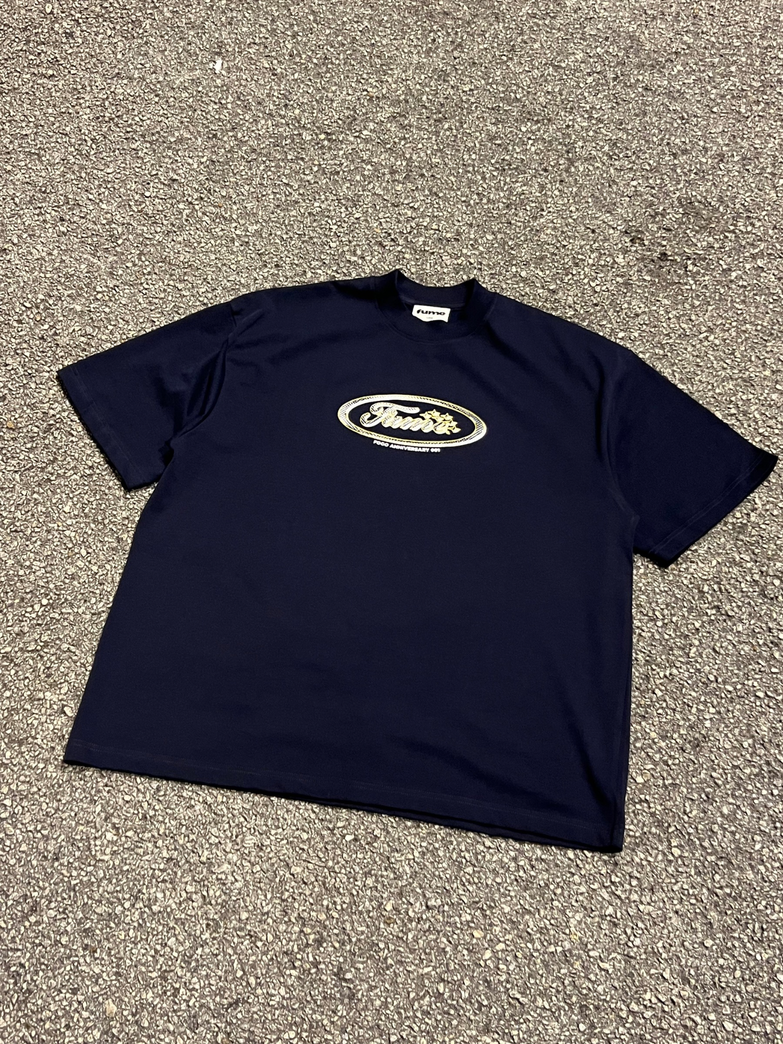 FOGO ANNIVERSARY:001 Tee Navy