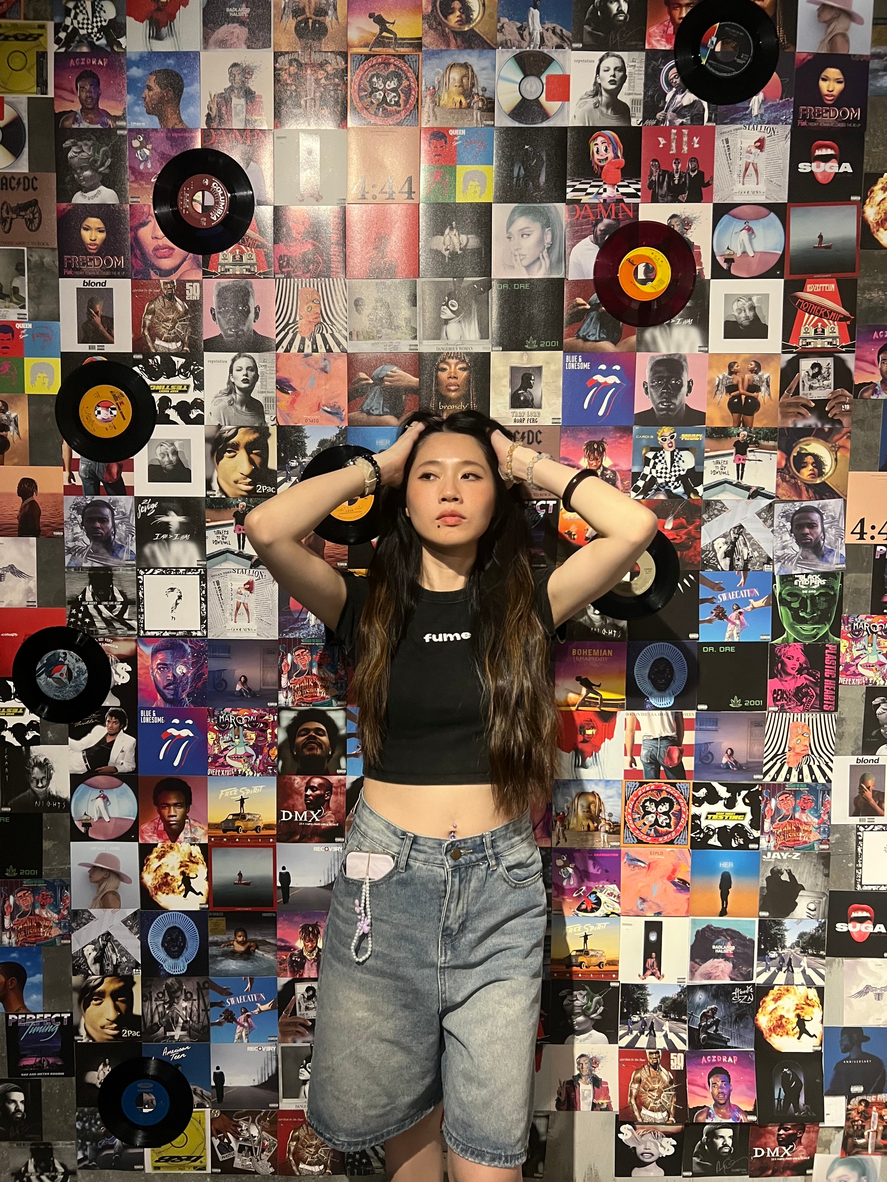 FUME:CODE Baby Tee Black (W)