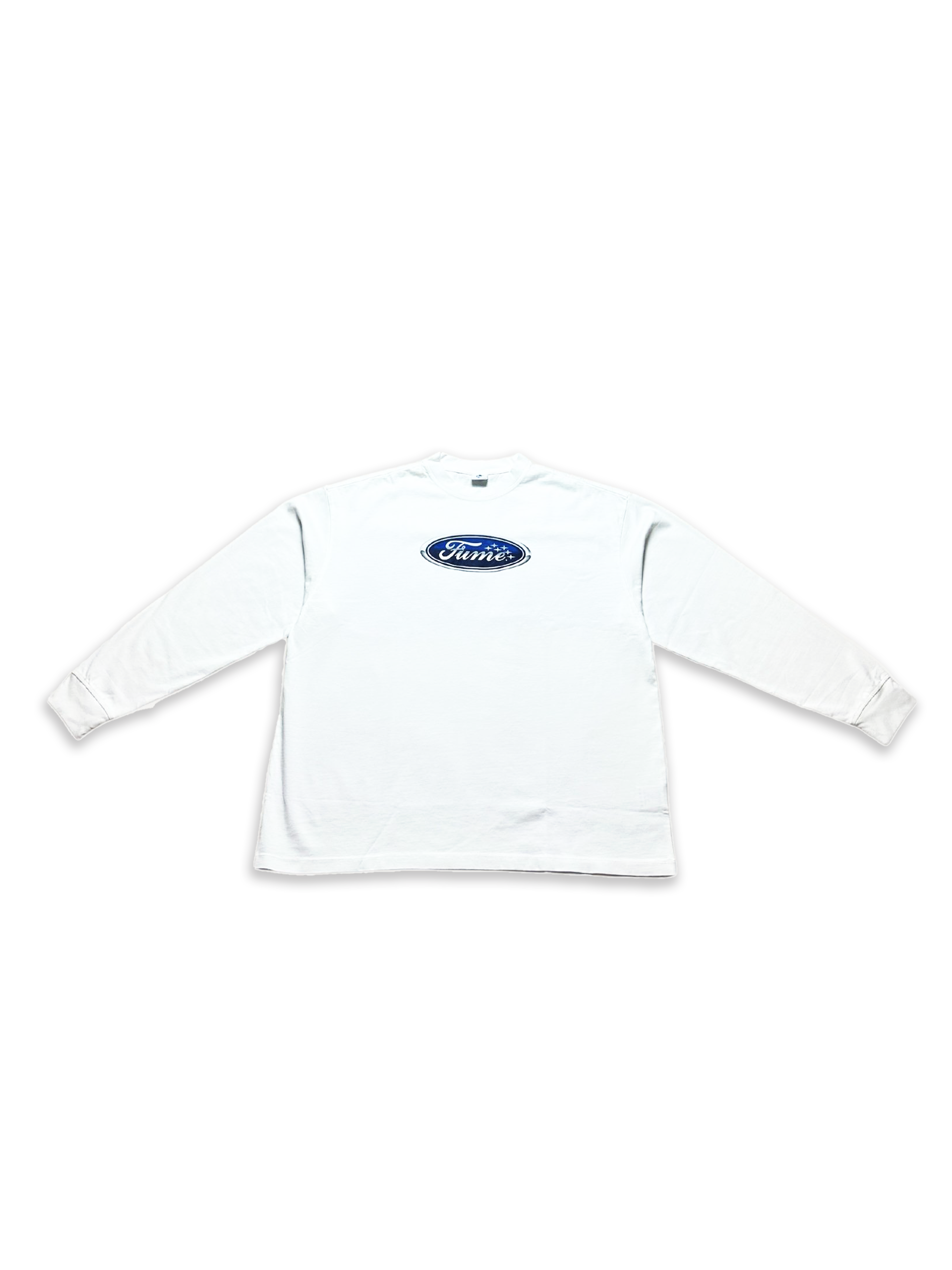 Fogo Tee Long Sleeve White