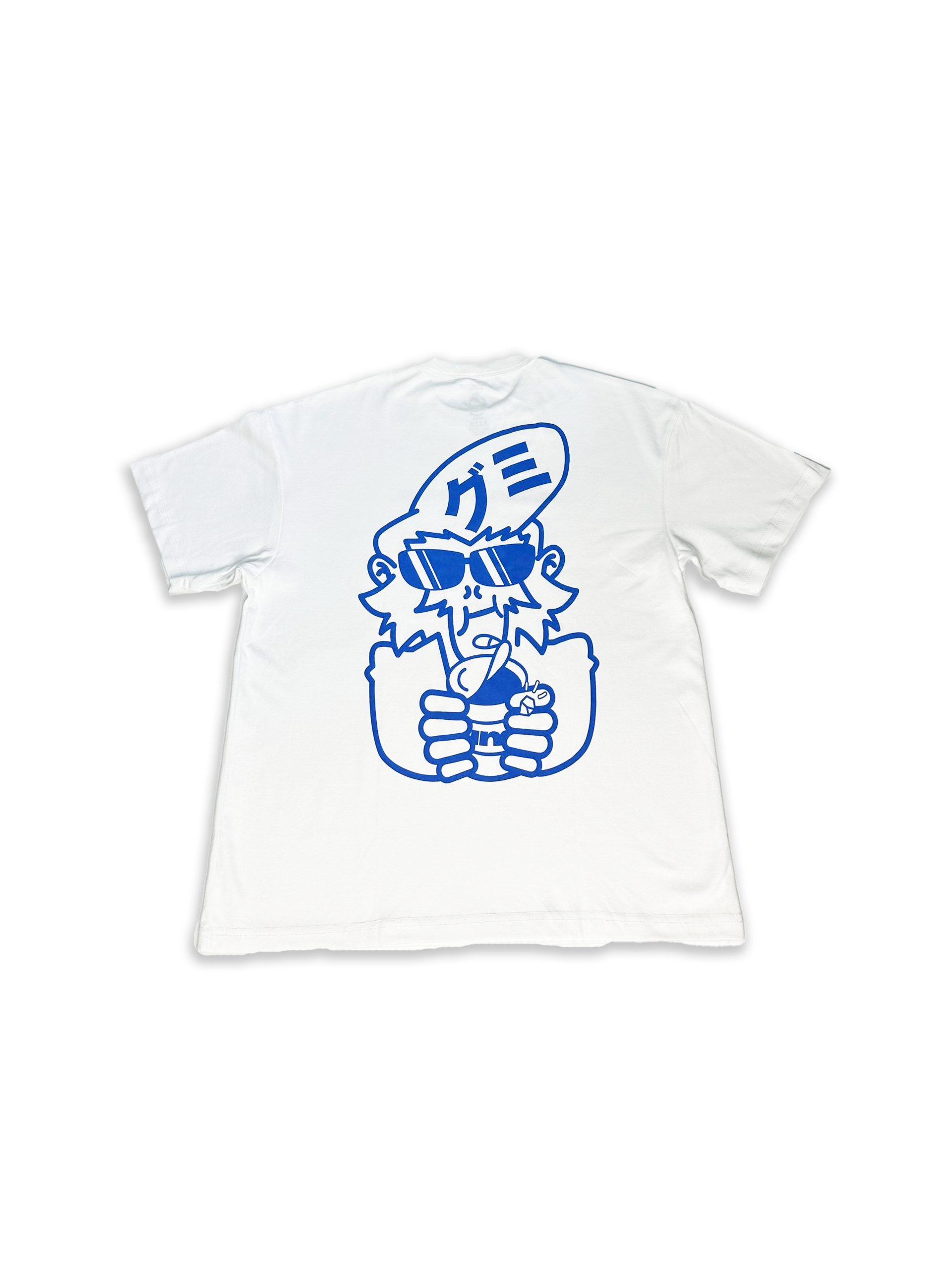 GUMI FAREWELL Tee White/Blue