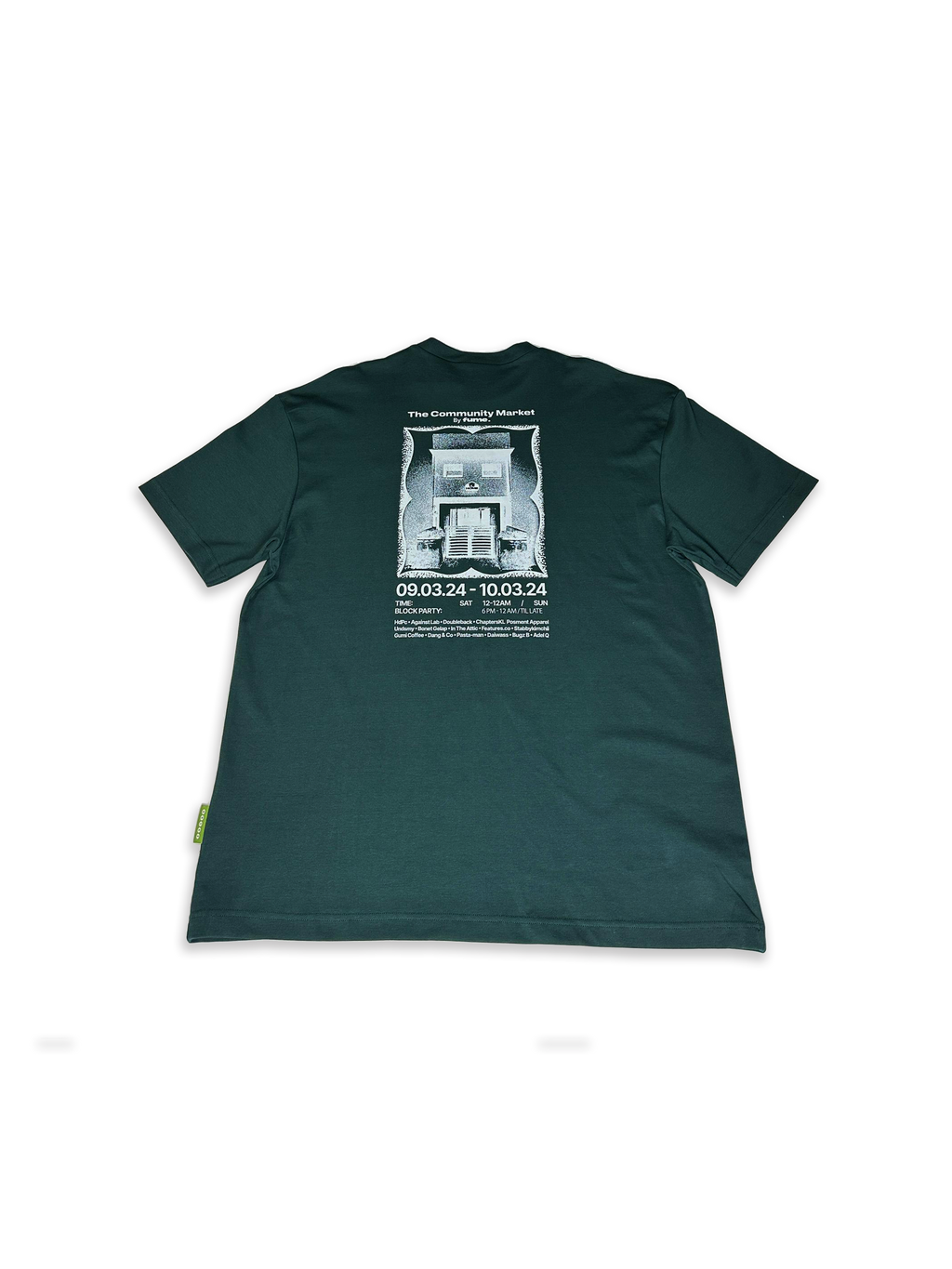 THE COMMUNITY MARKET x HDPC Tee Green