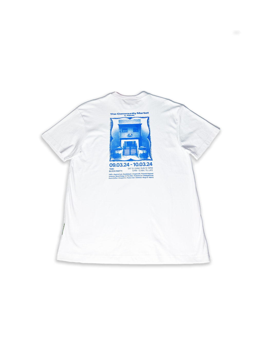 THE COMMUNITY MARKET x HDPC Tee White