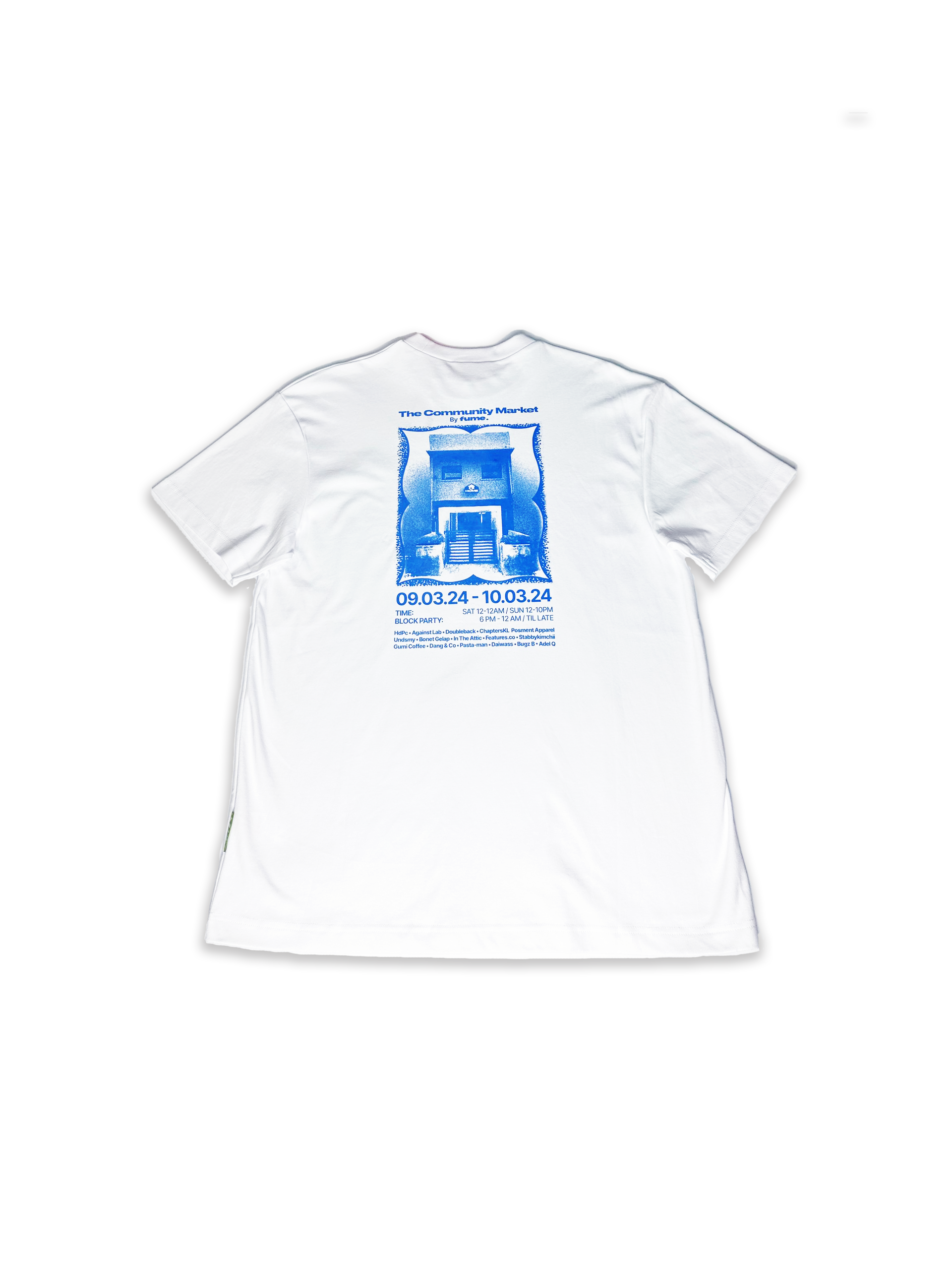 THE COMMUNITY MARKET x HDPC Tee White