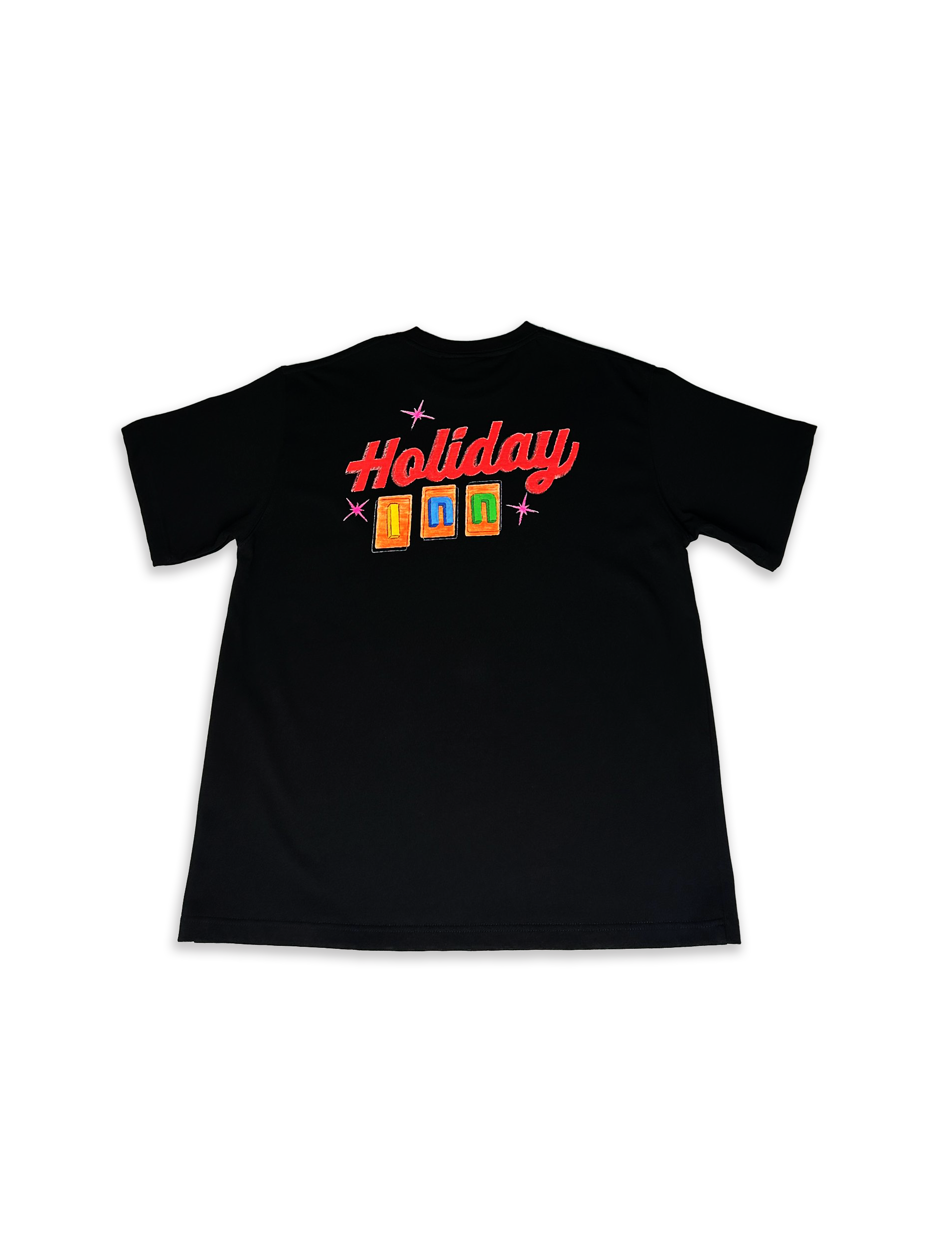 HOLIDAY-INN x HdPc Tee Black