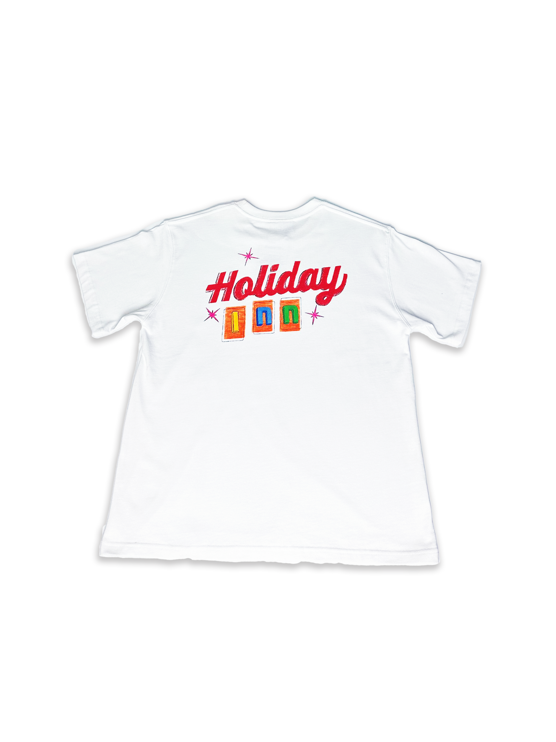 HOLIDAY-INN x HdPc Tee White