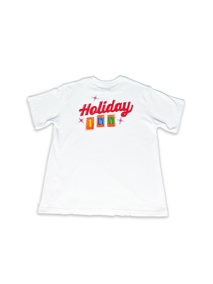 HOLIDAY-INN x HdPc Tee White