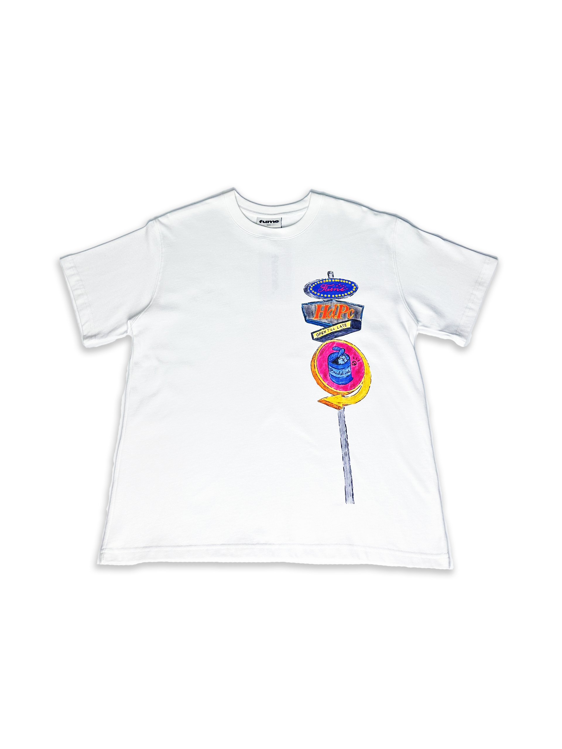 HOLIDAY-INN x HdPc Tee White