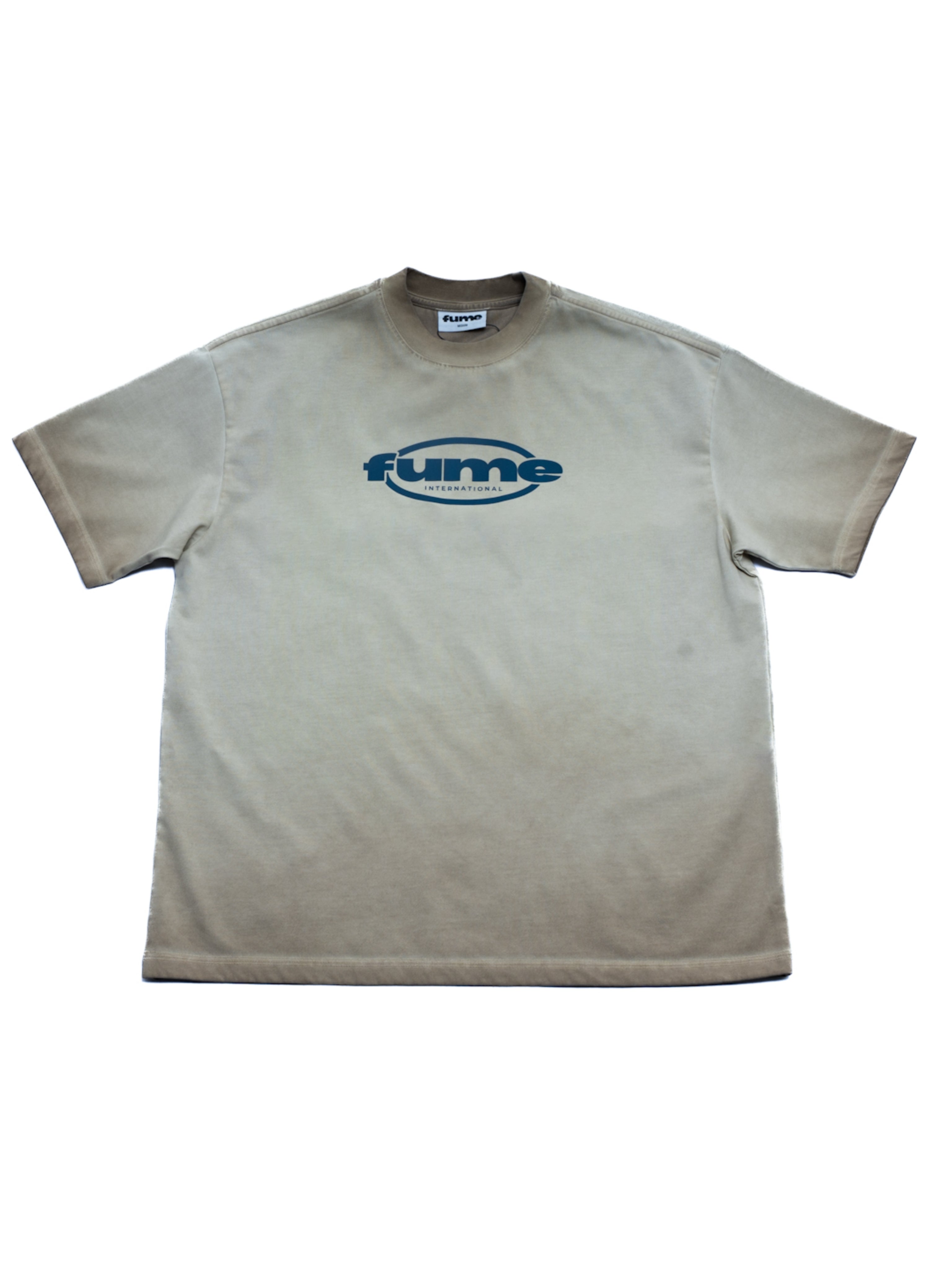 FUME-INTERNATIONAL Stamp Beige Tee