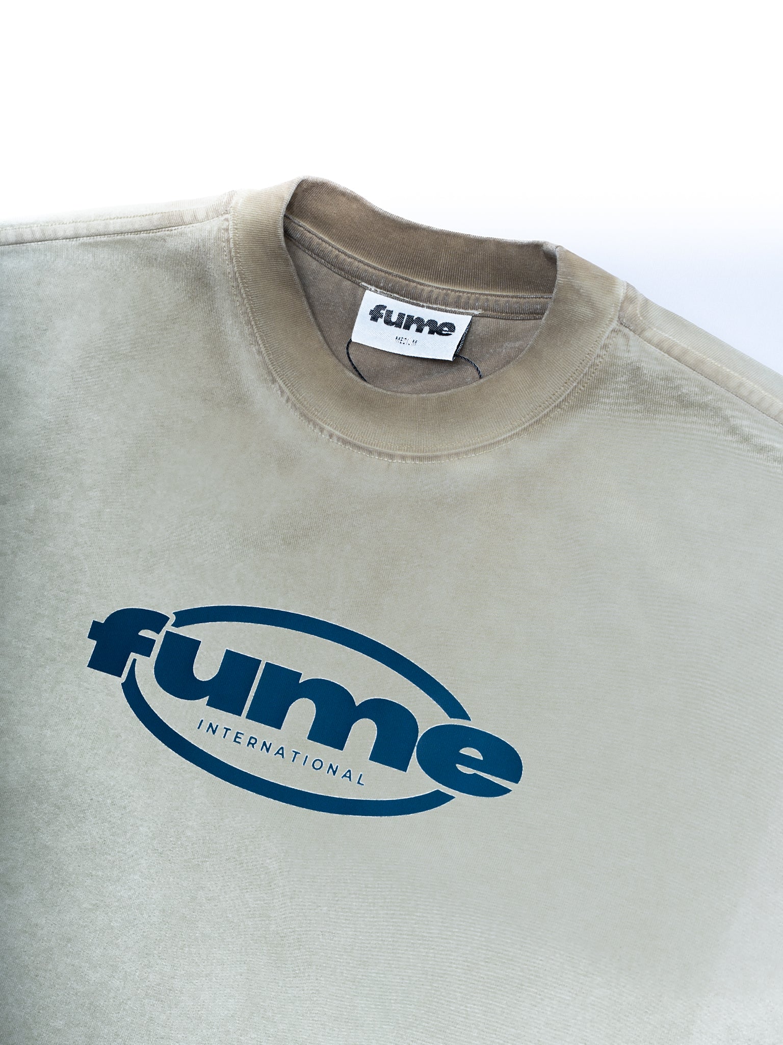 FUME-INTERNATIONAL Stamp Beige Tee