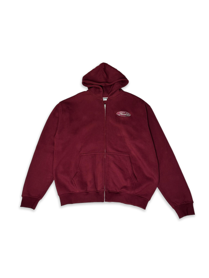 MERLOT Fogo Zipped Hoodie