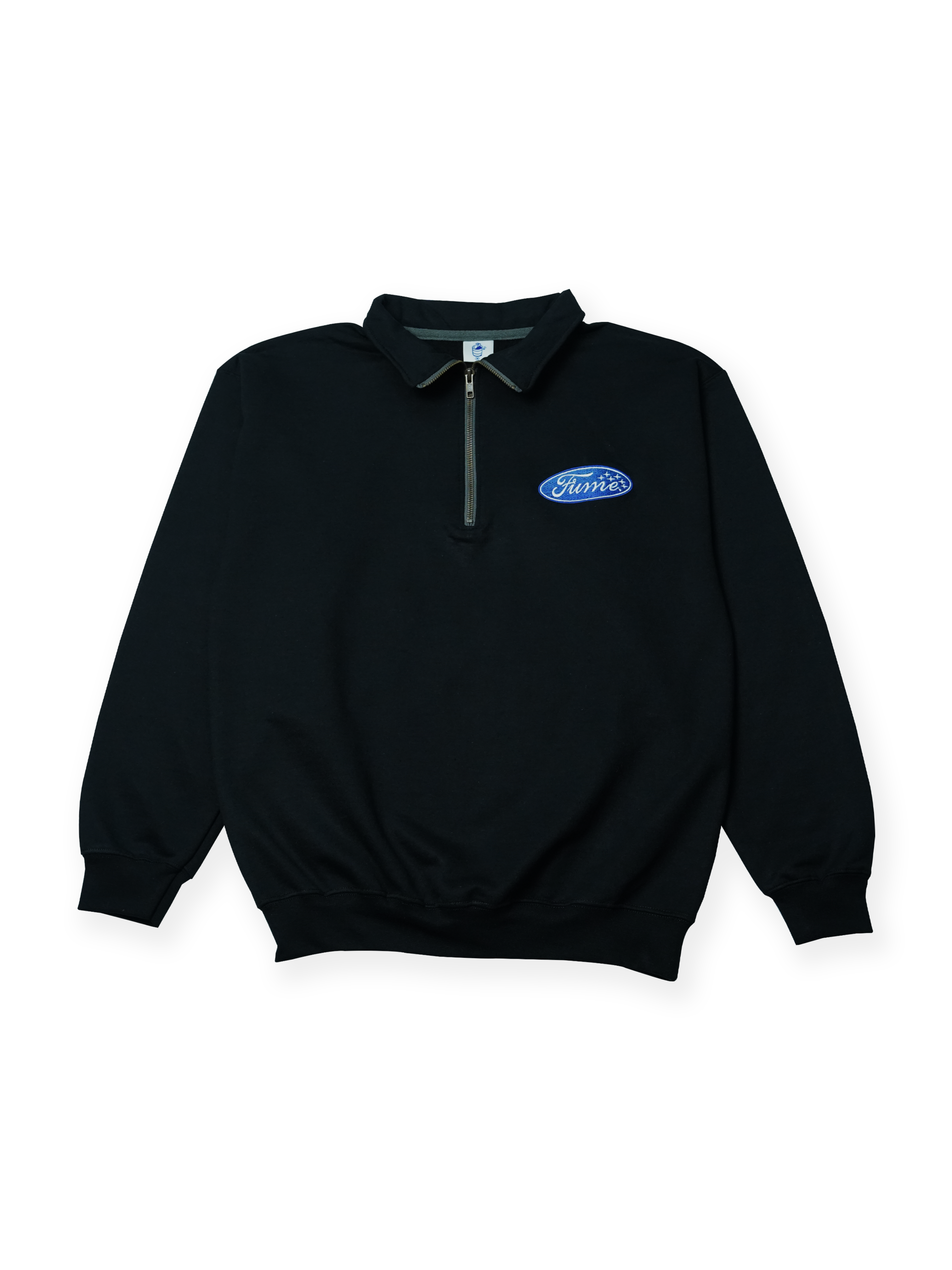 Fogo Half Zipper Black