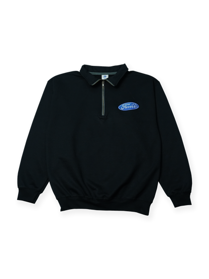 Fogo Half Zipper Black