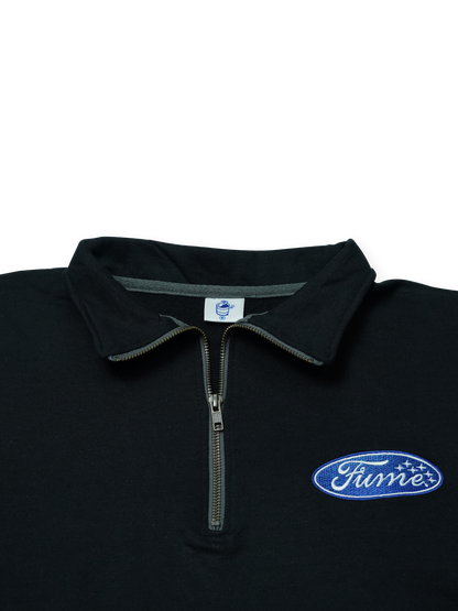 Fogo Half Zipper Black