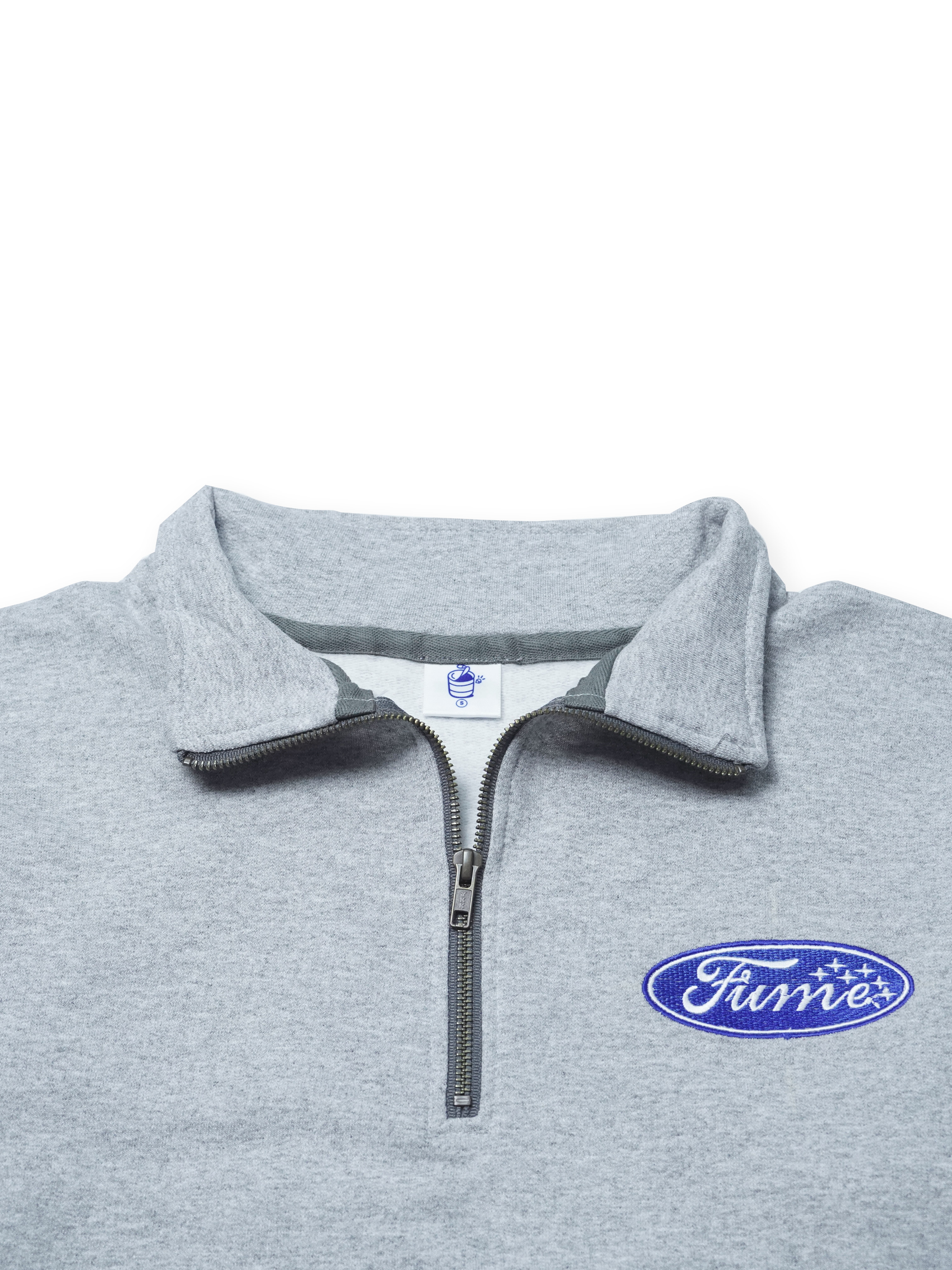 Fogo Half Zipper Grey