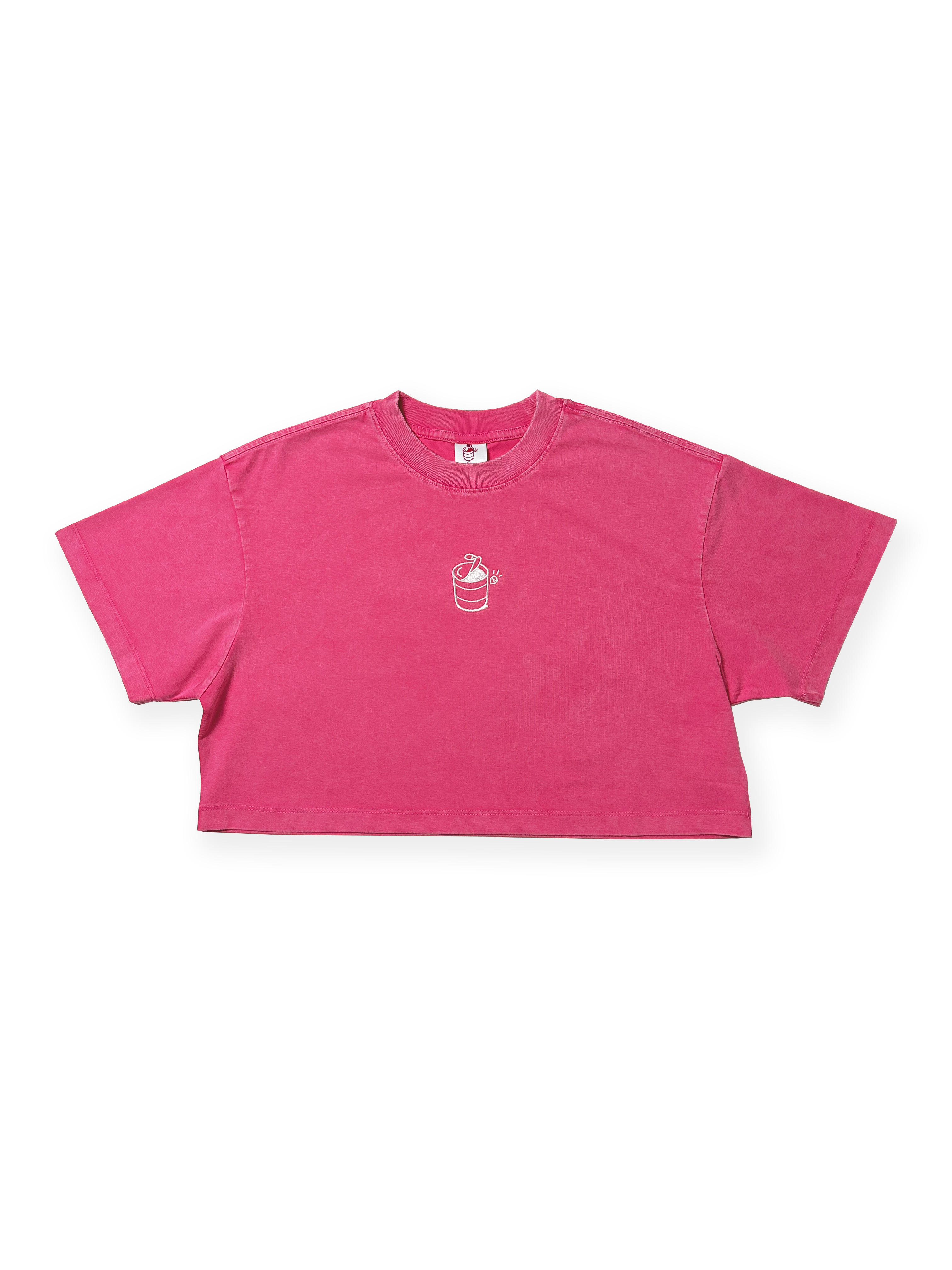 TIN Crop Tee Pink (W)