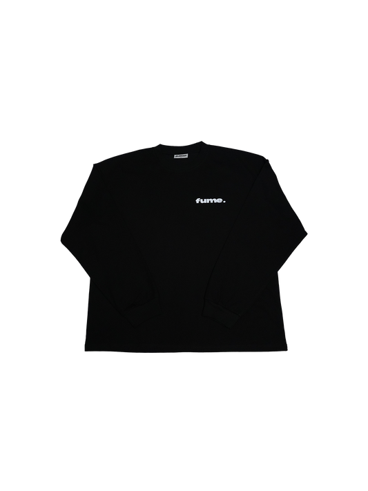 Tin Tee Reflective Black L/s