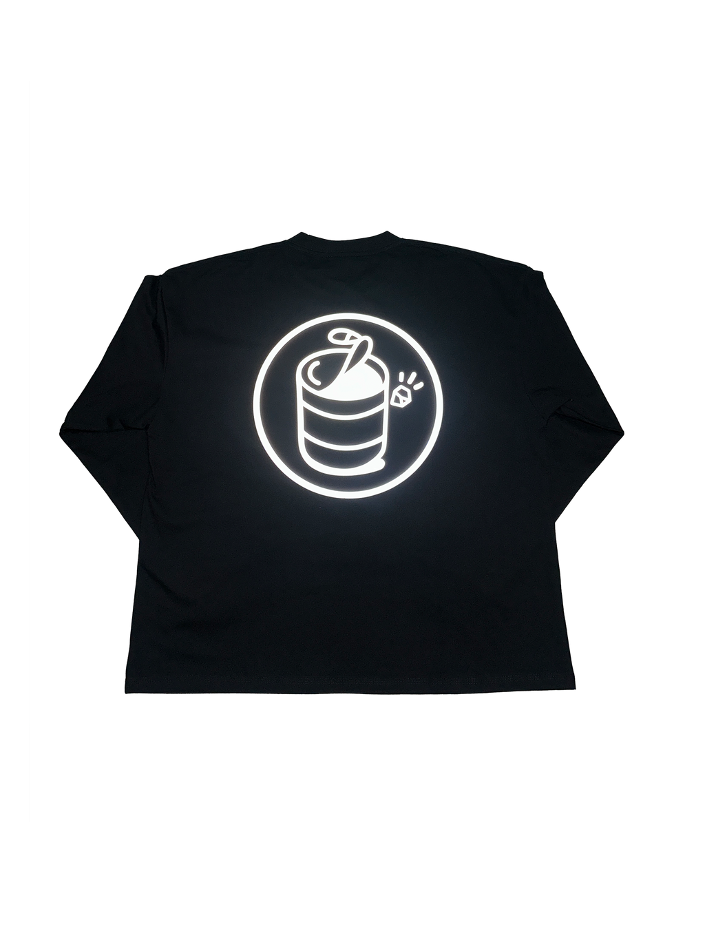 TIN-TEE Reflective Black L/s